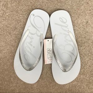 Glitter Bride sandals